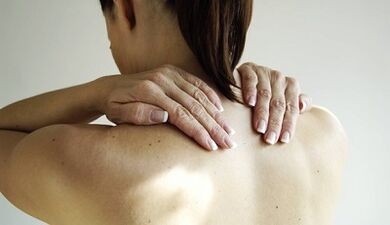 Selbstmassage mit zervikaler Osteochondrose